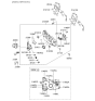 Diagram for Hyundai XG350 Oil Pump Gasket - 21411-39012