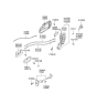 Diagram for Hyundai Santa Fe Door Lock - 81310-26011