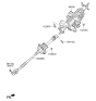 Diagram for 2014 Hyundai Equus Steering Column - 56300-3N800