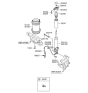 Diagram for 2010 Hyundai Genesis Shock And Strut Mount - 55330-3M000