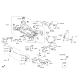 Diagram for 2016 Hyundai Elantra Sway Bar Bracket - 55515-3M101