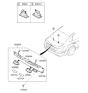 Diagram for 2015 Hyundai Equus Interior Light Bulb - 92602-3N000