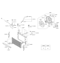 Diagram for Hyundai Equus Fan Motor - 25380-3M290