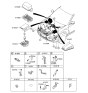 Diagram for 2013 Hyundai Genesis Fuse Box - 91950-3M173