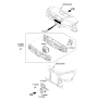 Diagram for Hyundai Equus A/C Switch - 97250-3N800-GU