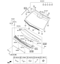 Diagram for Hyundai Equus Windshield - 86110-3N540