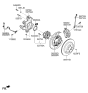 Diagram for 2015 Hyundai Equus ABS Sensor - 59910-3T000