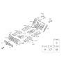 Diagram for 2014 Hyundai Equus Dash Panels - 84120-3N700