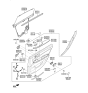 Diagram for Hyundai Equus Power Window Switch - 93590-3N050-4X