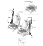 Diagram for Hyundai Palisade Seat Belt - 88820-S8500-NNB