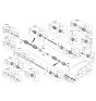 Diagram for 2020 Hyundai Palisade Axle Shaft - 49501-S8450