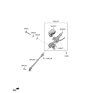 Diagram for 2020 Hyundai Palisade Steering Shaft - 56400-S8050