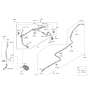 Diagram for Hyundai A/C Expansion Valve - 97626-2P200