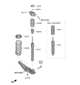 Diagram for Hyundai Santa Fe Hybrid Shock And Strut Mount - 55310-S8000