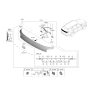 Diagram for Hyundai Palisade Emblem - 86300-S8000