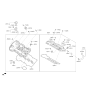 Diagram for Hyundai Azera PCV Hose - 26720-3CAA1