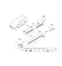 Diagram for 2022 Hyundai Palisade Door Moldings - 87731-S8200