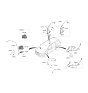 Diagram for 2020 Hyundai Palisade ABS Sensor - 58950-S9100