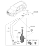 Diagram for 2021 Hyundai Palisade Washer Reservoir - 98611-S8000