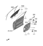 Diagram for 2020 Hyundai Palisade Window Motor - 82460-S8010