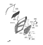 Diagram for 2023 Hyundai Palisade Window Motor - 83460-S8000