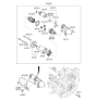 Diagram for Hyundai Palisade Starter Motor - 36100-3L150
