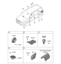 Diagram for 2023 Hyundai Palisade Car Speakers - 96361-S8200