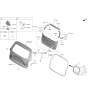 Diagram for 2020 Hyundai Palisade Lift Support - 81830-S8000