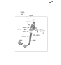 Diagram for 2022 Hyundai Palisade Brake Pedal - 32800-S9100