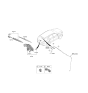 Diagram for Hyundai Palisade Wiper Motor - 98700-S8000