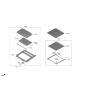 Diagram for 2020 Hyundai Palisade Sunroof - 81640-S8100