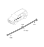 Diagram for 2020 Hyundai Palisade Drive Shaft - 49300-S8050