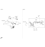 Diagram for Hyundai Genesis G70 Radiator Hose - 25415-J5400