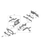 Diagram for 2020 Hyundai Genesis G70 Dash Panels - 64300-G9000