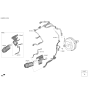 Diagram for Hyundai Genesis G70 Brake Booster Vacuum Hose - 59120-J5000