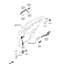 Diagram for 2019 Hyundai Genesis G70 Door Handle - 83651-G9000