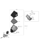 Diagram for 2021 Hyundai Genesis G70 Air Duct - 28130-J5100