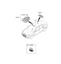 Diagram for 2020 Hyundai Genesis G70 Dome Light - 92810-G9070-RJS