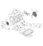 Diagram for 2017 Hyundai Genesis G80 Transfer Case - 45240-4J101