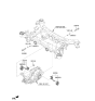 Diagram for 2022 Hyundai Genesis G70 Exhaust Hanger - 28785-G9100