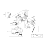 Diagram for 2020 Hyundai Genesis G70 Seat Heater - 89170-G9000