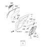 Diagram for 2020 Hyundai Genesis G70 Door Lock - 81410-G9000