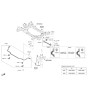 Diagram for Hyundai Genesis G70 Control Arm Bushing - 54551-J5000
