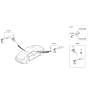 Diagram for 2019 Hyundai Genesis G70 Door Lock Cylinder - 81905-G9000