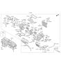 Diagram for 2021 Hyundai Genesis G70 Heater Core - 97138-G9000