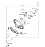 Diagram for 2019 Hyundai Genesis G70 Cruise Control Switch - 96770-G9000