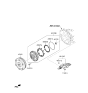 Diagram for Hyundai Genesis G70 Torque Converter - 45100-47750