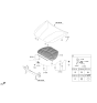 Diagram for Hyundai Genesis G70 Hood Cable - 81190-G9000