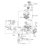 Diagram for 2009 Hyundai Elantra Engine Control Module - 39140-23020