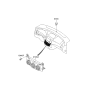 Diagram for 2006 Hyundai Elantra A/C Switch - 97250-2H050-XM